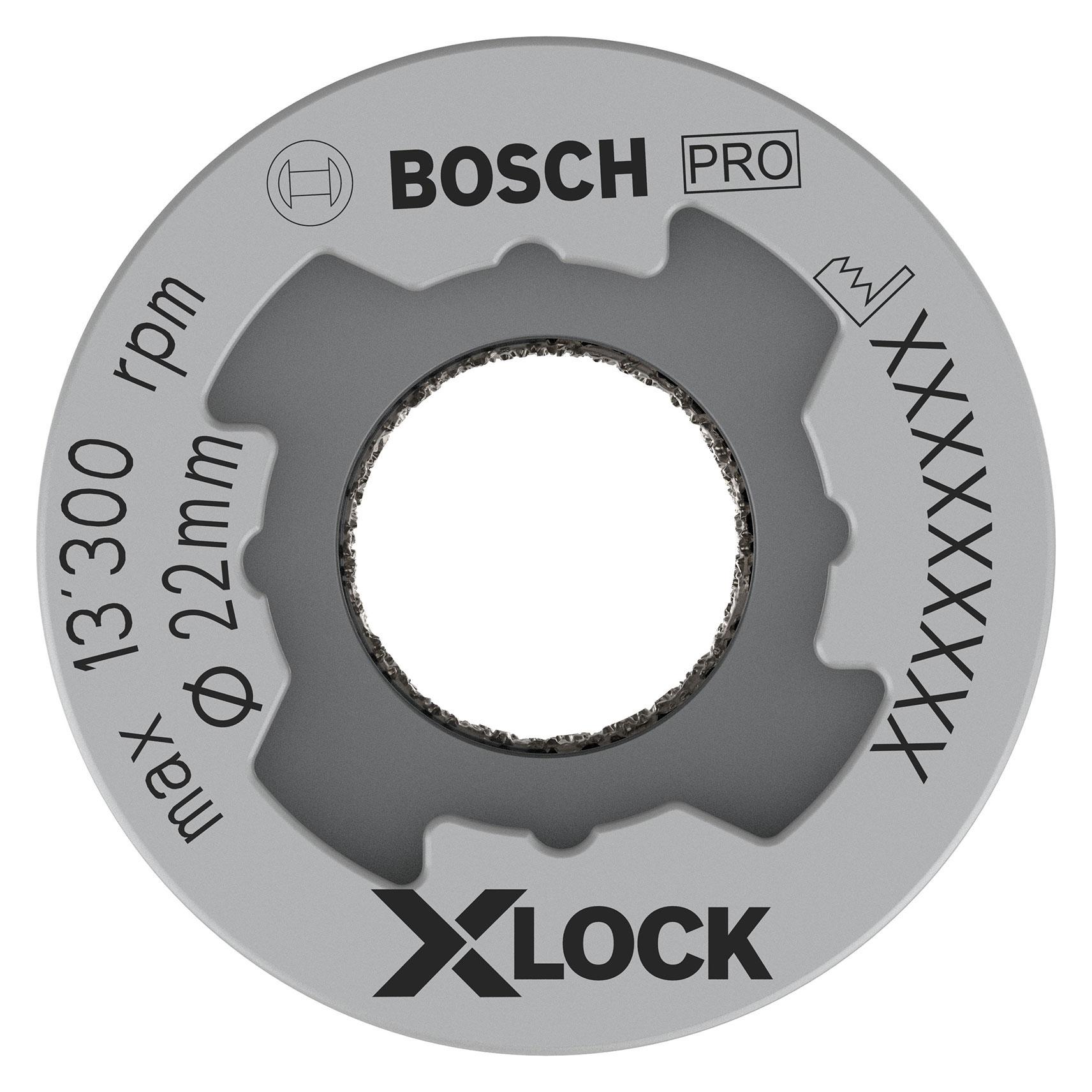 Bosch Professional Zubehör PRO Core Cutter dry X-Lock, 22 x 35 mm (2608599030)
