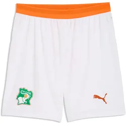 Puma, Herren, Sporthose, Short Aussen Côte d'Ivoire Coupe du Monde 2026 (M), Weiss