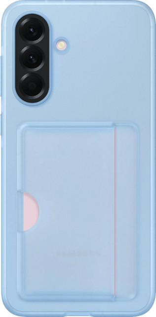 Samsung Galaxy A56 Card Slot Back Cover Blauw