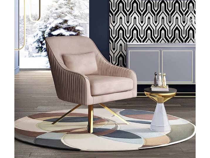 Xlmoebel Sessel Eleganter Loungesessel aus Metall für stilvolle Entspannung (1-St., 6x Sessel), Hergestellt in Europa