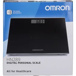 Omron Hn-289-Ebk Digitale Personenwaage Schwarz 1 ST
