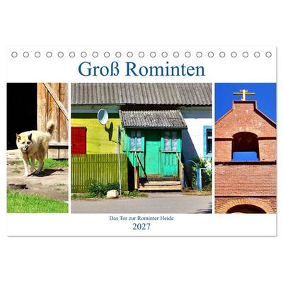 Groß Rominten - Das Tor zur Rominter Heide (Tischkalender 2027 DIN A5 quer), CALVENDO Monatskalender
