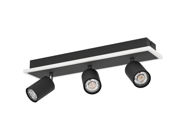 Spot Rimbocchi 1 schwarz 2500 lm B 10 cm