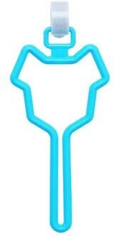 Uplifted Goods Universal Hands Free Pet Waste Carrier Clip blue