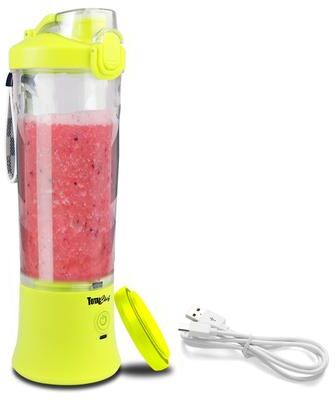 Total Chef Cordless Portable Blender 20 oz, USB Rechargeable, Yellow