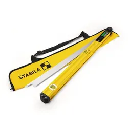 Elektronischer Winkelmesser TECH 700 DA, 80 cm, 1 Digital-Display, Messbereich: 0° – 270°, Anzeige-Modus: Grad, 1 Horizontal-Libelle, 1 Vertikal-Libelle, Schutzklasse IP 54, Tasche - gelb