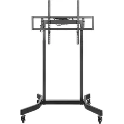 equip Bodenstandhalter 55-100"/ 1TFT 120kg schwarz (120 kg, 55" - 100"), TV Ständer, Schwarz
