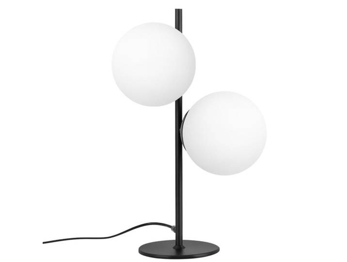 Nettlife Tischleuchte Oase 21.5/21.5/45 cm, Schwarz, Metall, E27, 21.5x45x21.5 cm, Lampen & Leuchten, Innenbeleuchtung, Tischlampen