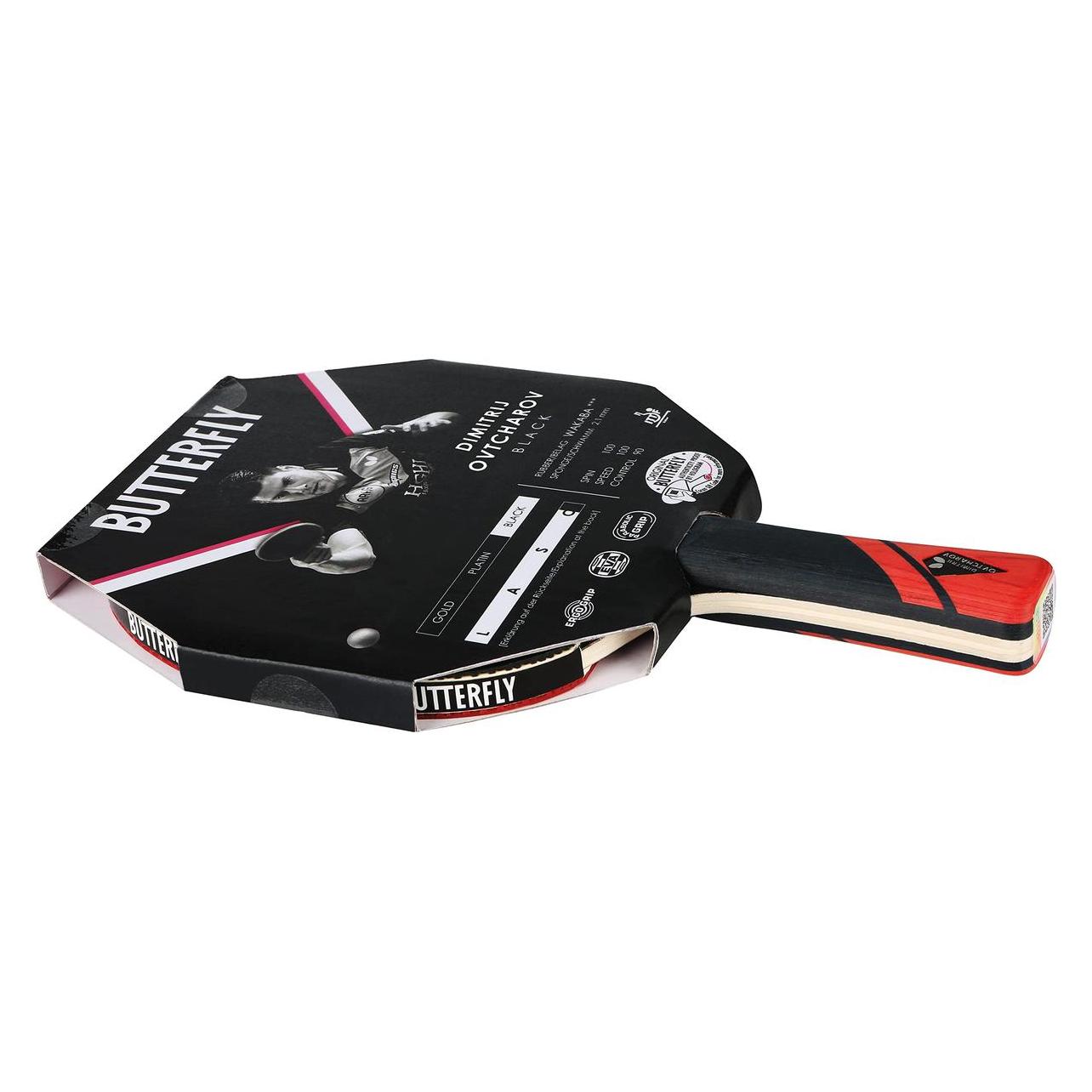 Butterfly Ovtcharov Black 85231 Tischtennisschläger (85231)