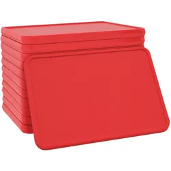 CombiCraft Wertmarken Chips Rechteckig 50x35mm Rot  - pro 100 Stück