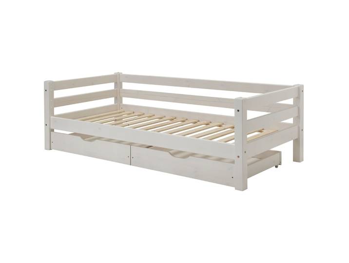 Kinderbett Iris weiss Kiefer 90 x 200 cm - Kinderbett