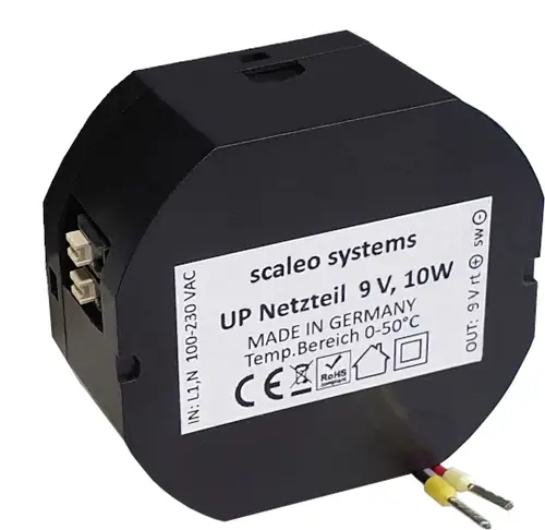 Scaleo systems VV-210134-0 Netzteil / Stromversorgung 9 V/DC 10W