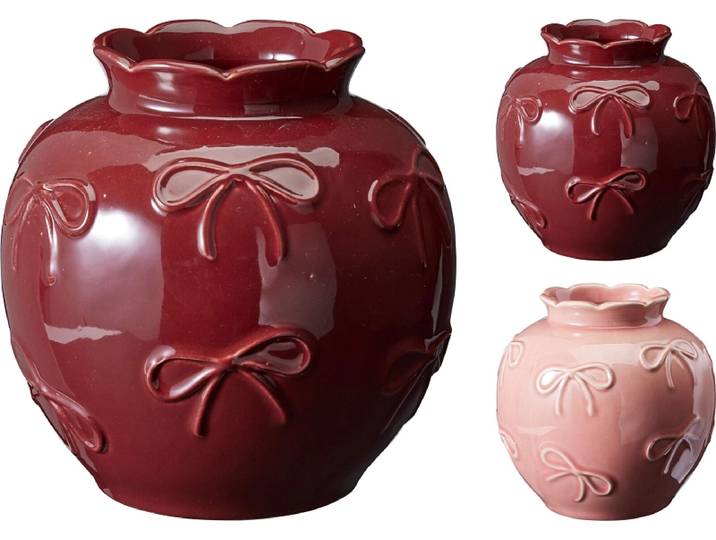Vase ELA 14x14x15cm pink