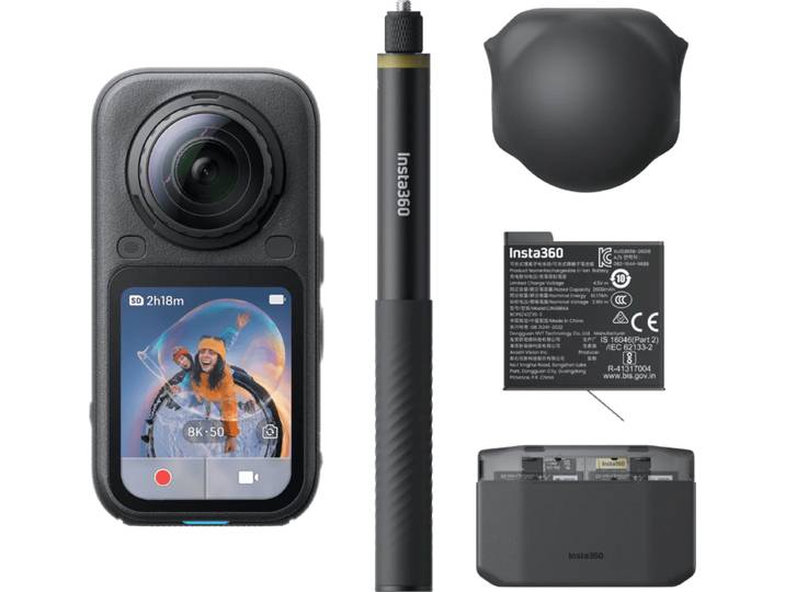 Insta360 X6 Essentials Bundle Zwart
