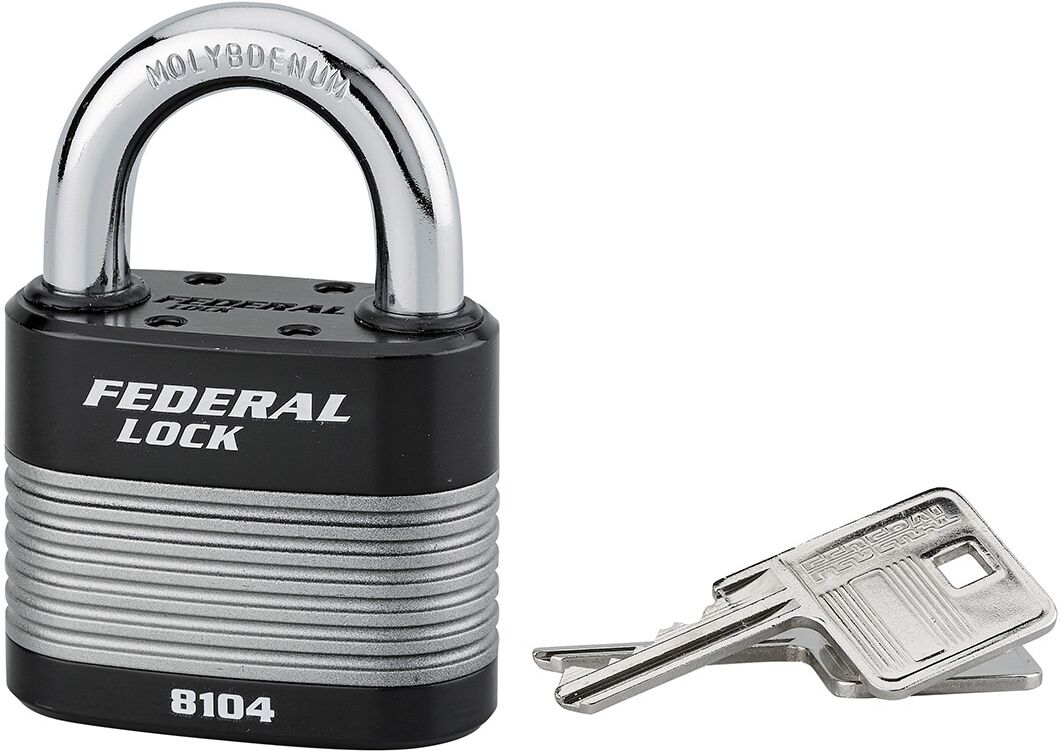 Thirard Candado Acero Federal Lock 63 mm. Negro / Acero