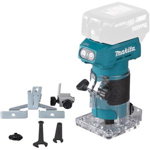 Makita Kantenfräse DRT52Z, Akku, 18 V, 6mm, mit Spannzange