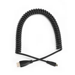 Caruba HDMI - MircoHDMI Federkabel