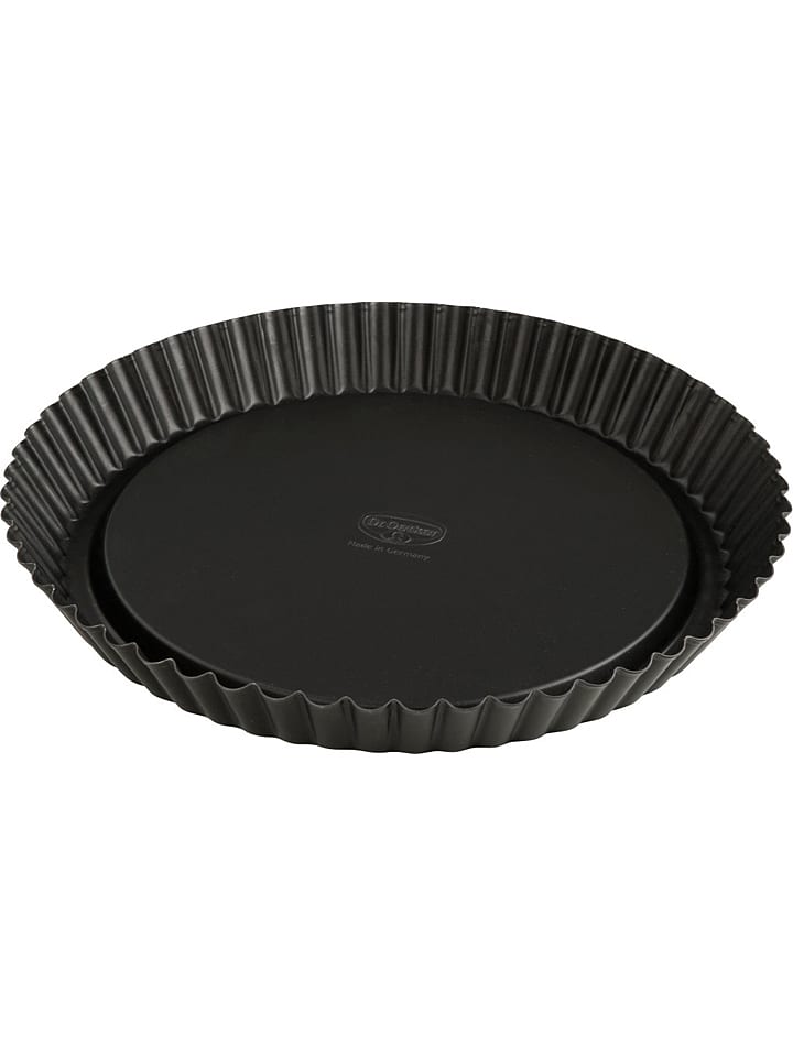 Dr. Oetker Obstkuchenform "Back Freude Classic" in Schwarz - Ø 28 cm - onesize