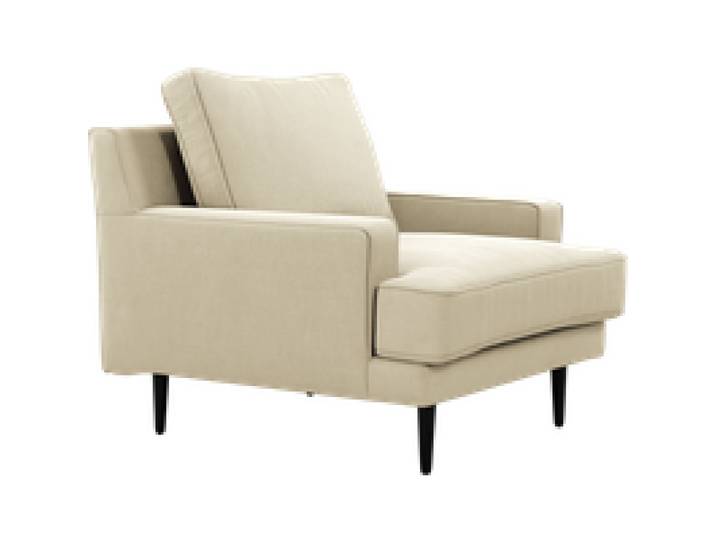 Fauteuil velours Oscar