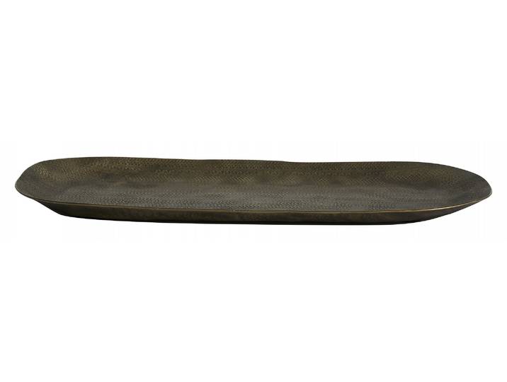 Nordal Danna dienblad vierkant - antiek messing