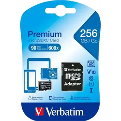 Verbatim microSDXC Card 256GB 44087