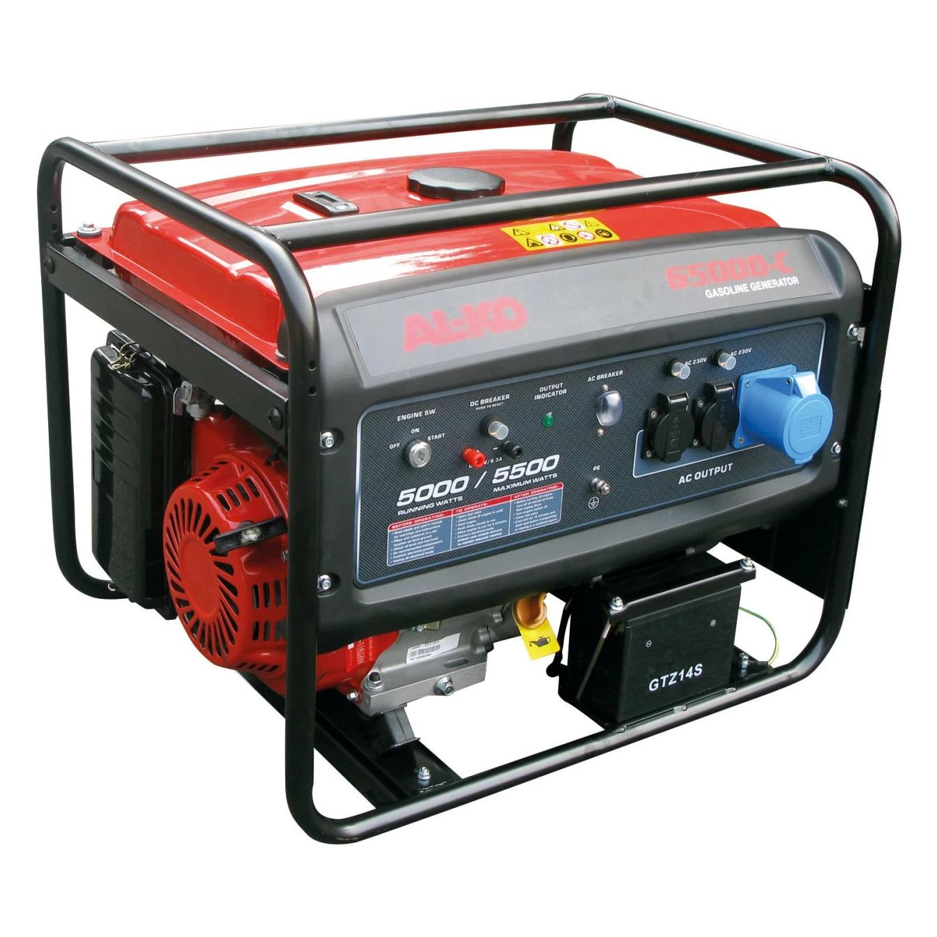 Al-Ko Benzin-Stromerzeuger 6500C (5000 W, 25 l) (130932)