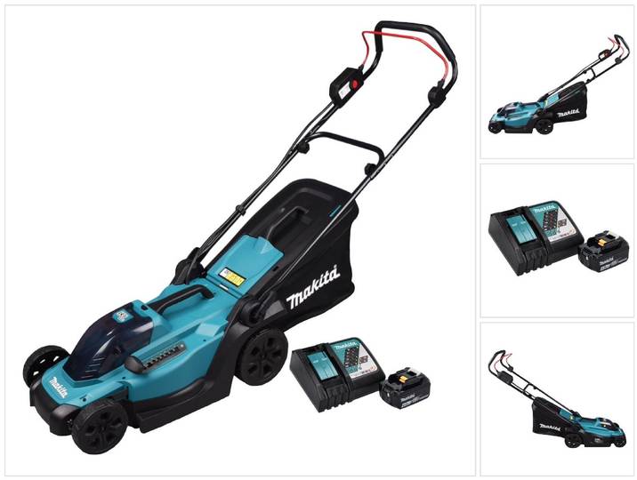 Makita DLM330RM, Schieberasenmäher, 450 m², 33 cm, 2 cm, 4300 RPM, 30 l