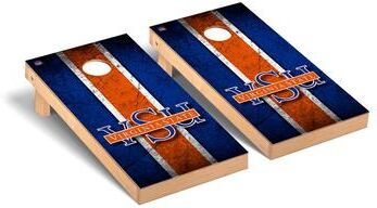 Skip's Garage Virginia State Trojans Vintage Cornhole Board Set