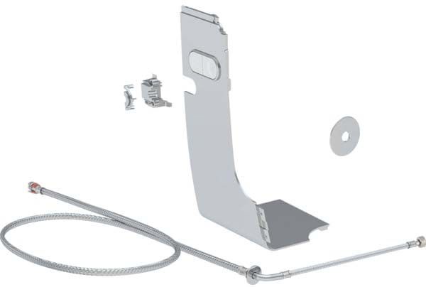 Geberit AquaClean kit de raccordement d'eau 147030211 chromé brillant, pour système complet WC