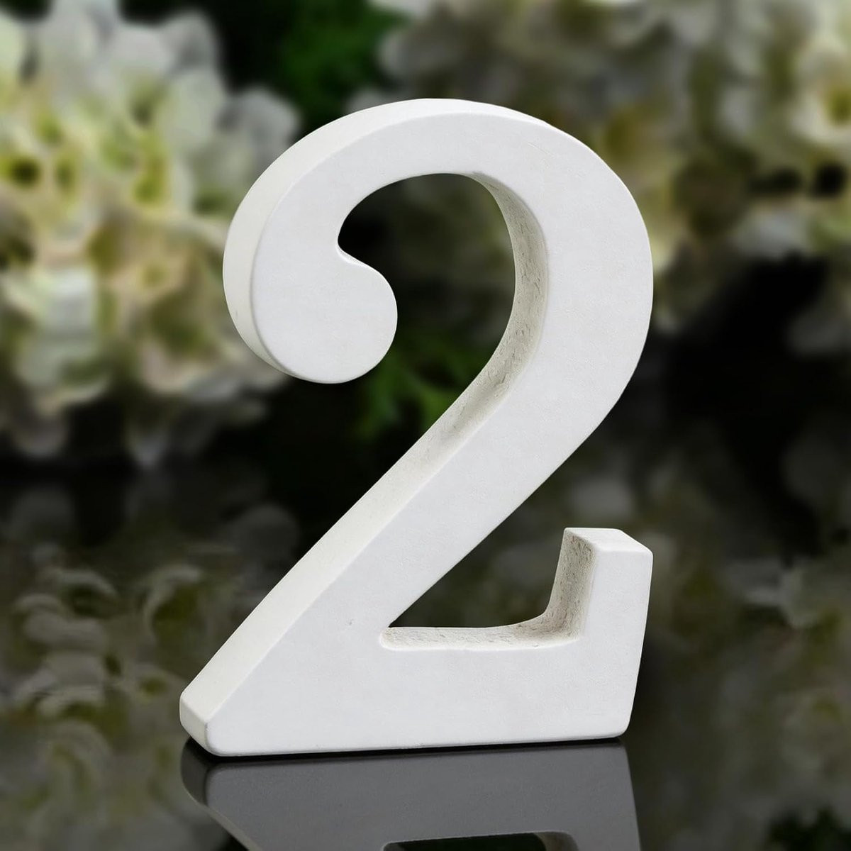 Houten letters voor decoratie, 10 cm