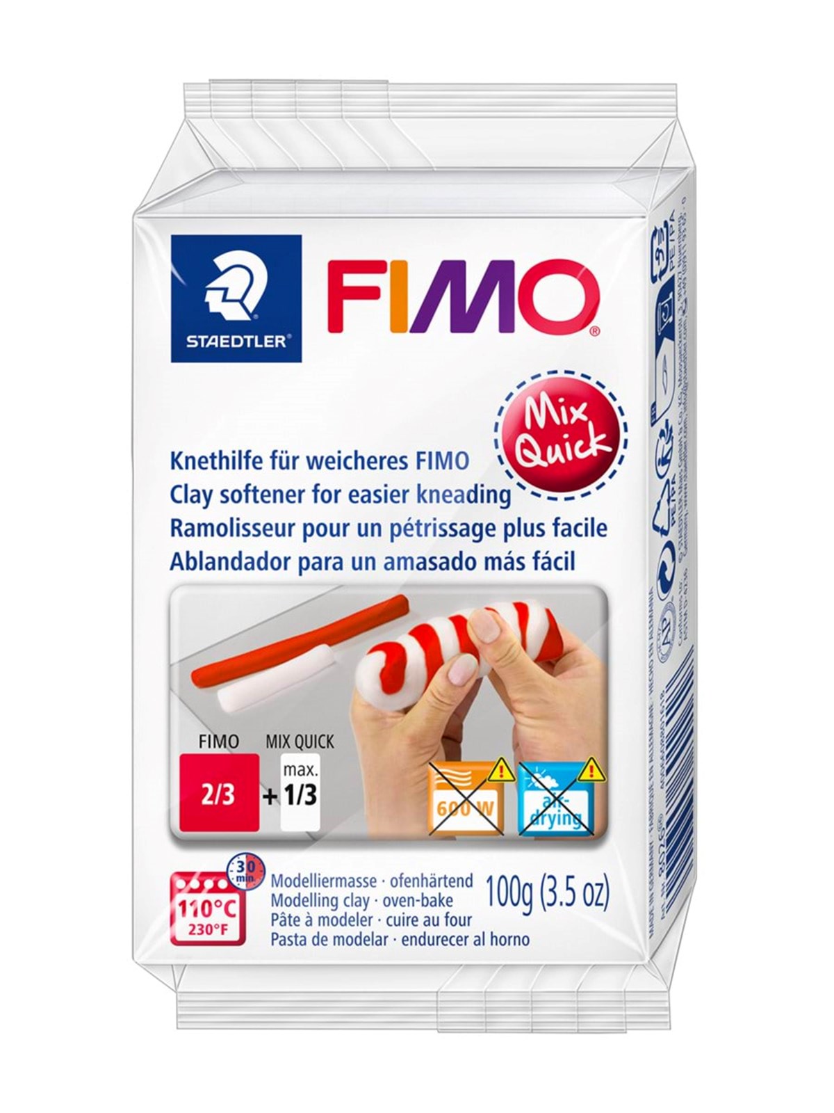Staedtler Mod. clay FIMO Mix Quick kneading m