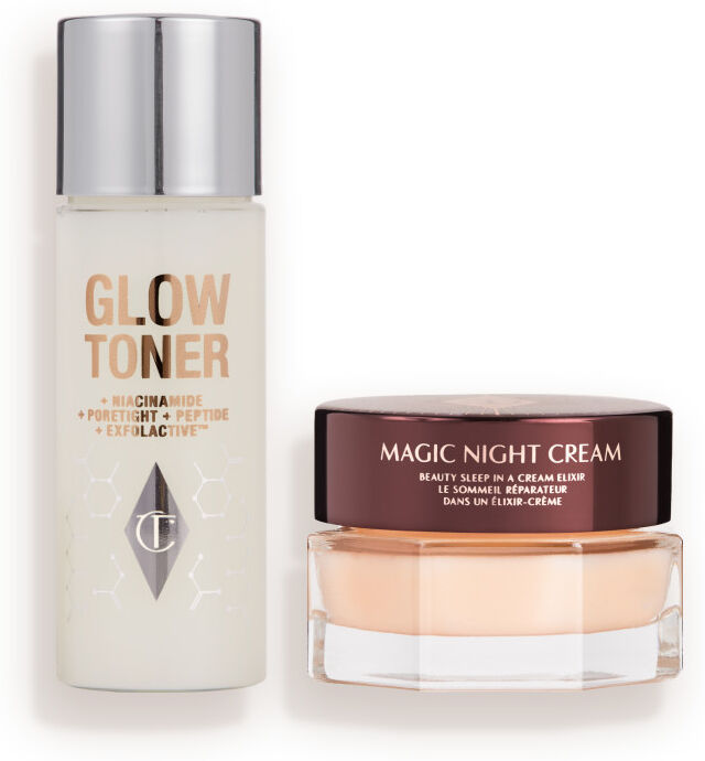 Charlotte Tilbury   Night-time Glowing Skin Duo - Skincare Kit 1480 Charlotte's Night-time Glowing Skin Duo Size: