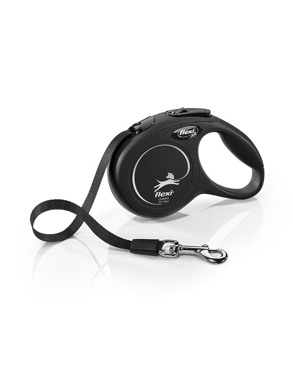 Flexi Classic Tape Leash Black XS 3m