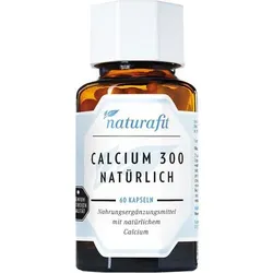 NATURAFIT Calcium 300 natürlich Kapseln 60 St