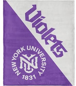NCAA University Athletic Association Halftone Silk Touch Throw Blanket
