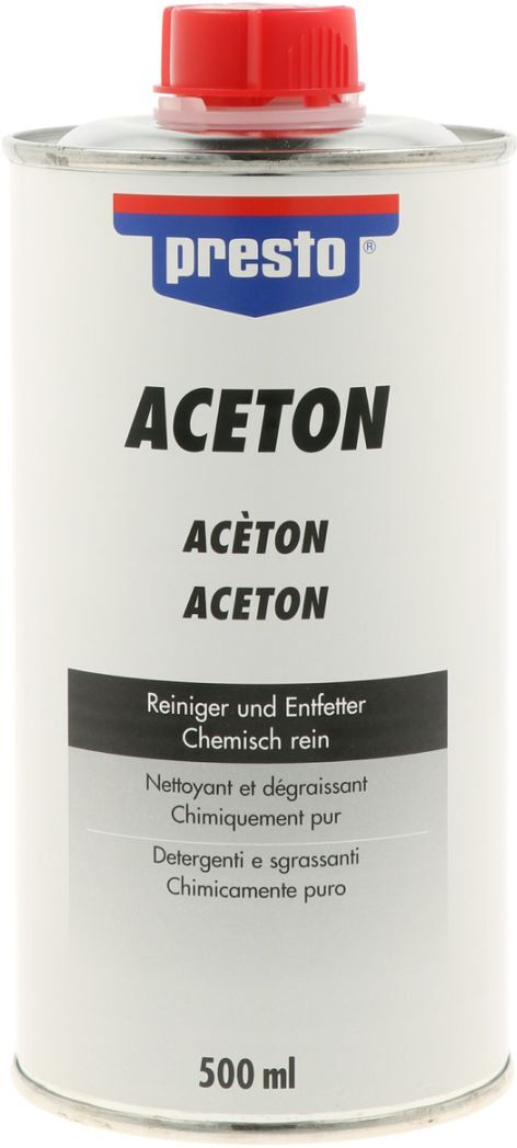 european aerosols presto Aceton, transparent, 500 ml