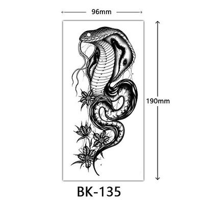 grenzüberschreitende exklusive Skizzen-Blumen-Tattoo-Aufkleber. Skizzen-Tattoo-Aufkleber. Rosen-Blumen-Schwarz-Weiß-Blumen-Tattoo