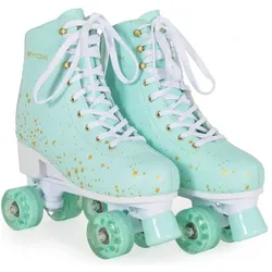Byox, Rollschuhe, Rollschuhe Wish ABEC-5 Lager (33), Grün, Weiss, Gold