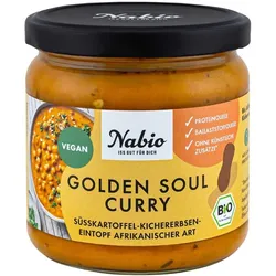 Fertiggericht im Glas - Golden Soul Curry 350g