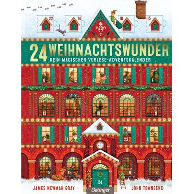 24 Weihnachtswunder, Gebundene Ausgabe von John Townsend, Verlag Friedrich Oetinger GmbH, 978-3-7512-0842-0