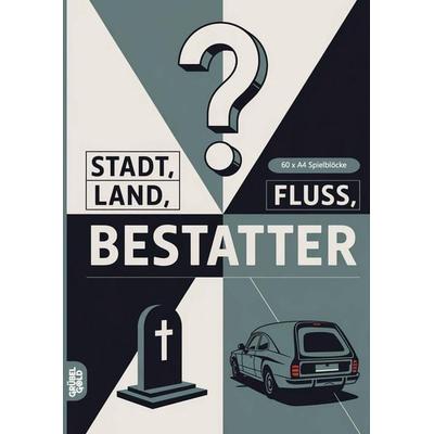 Stadt, Land, Fluss, Bestatter, Taschenbuch von Grübelgold Rätselhefte, Grübelgold, 978-3-693-19216-0