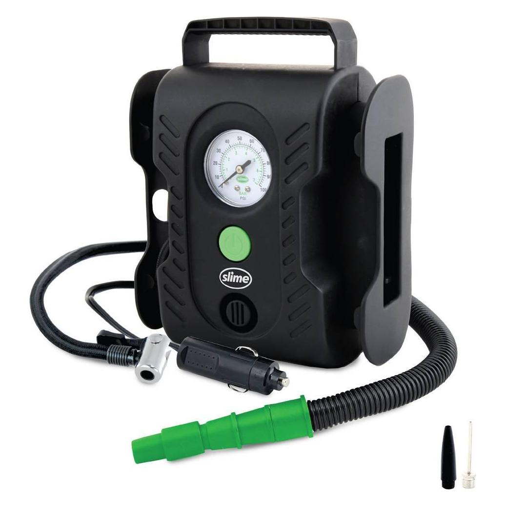 Slime 40066 Kompressor Multi-Purpose Tyre Kompressor 7 bar 12 V Adapter zum Betr (7 Bar) (40066)