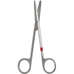 Metzenbaumscheren gerade, stumpf/stumpf, 14,5 cm, zum Einmalgebrauch (25 Stck.) ...