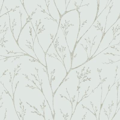 RoomMates Blue Tree Branches Peel and Stick Wallpaper