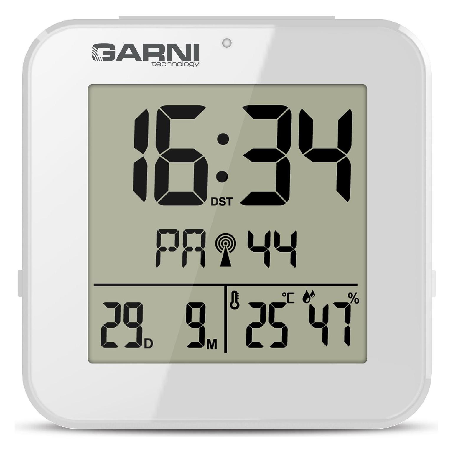 Garni 138W - digitaler Wecker mit Thermometer und Hygrometer (GARNI 138W)