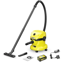 Kärcher Akku-Nass-/Trockensauger WD 2-18 Battery Set