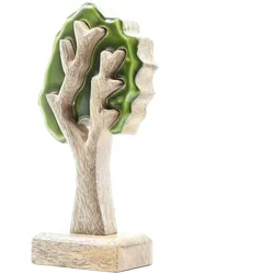 Lost in the Forrest -  Single Tree 3D Wooden Decoration - 20x10cm