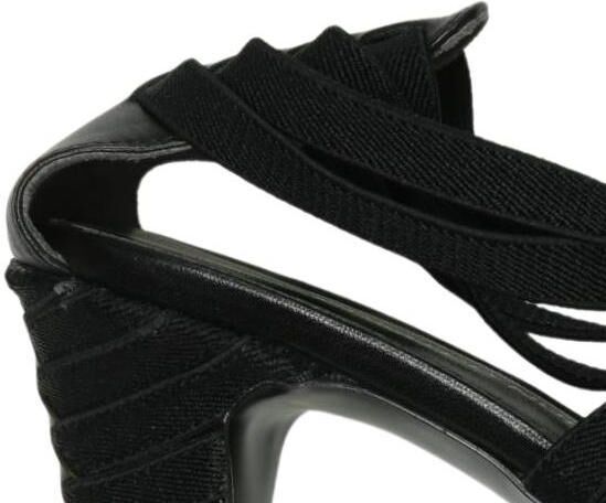 United Nude Damen Sandalen, Schwarz, Gr. EU 36, Leder - Second Hand
