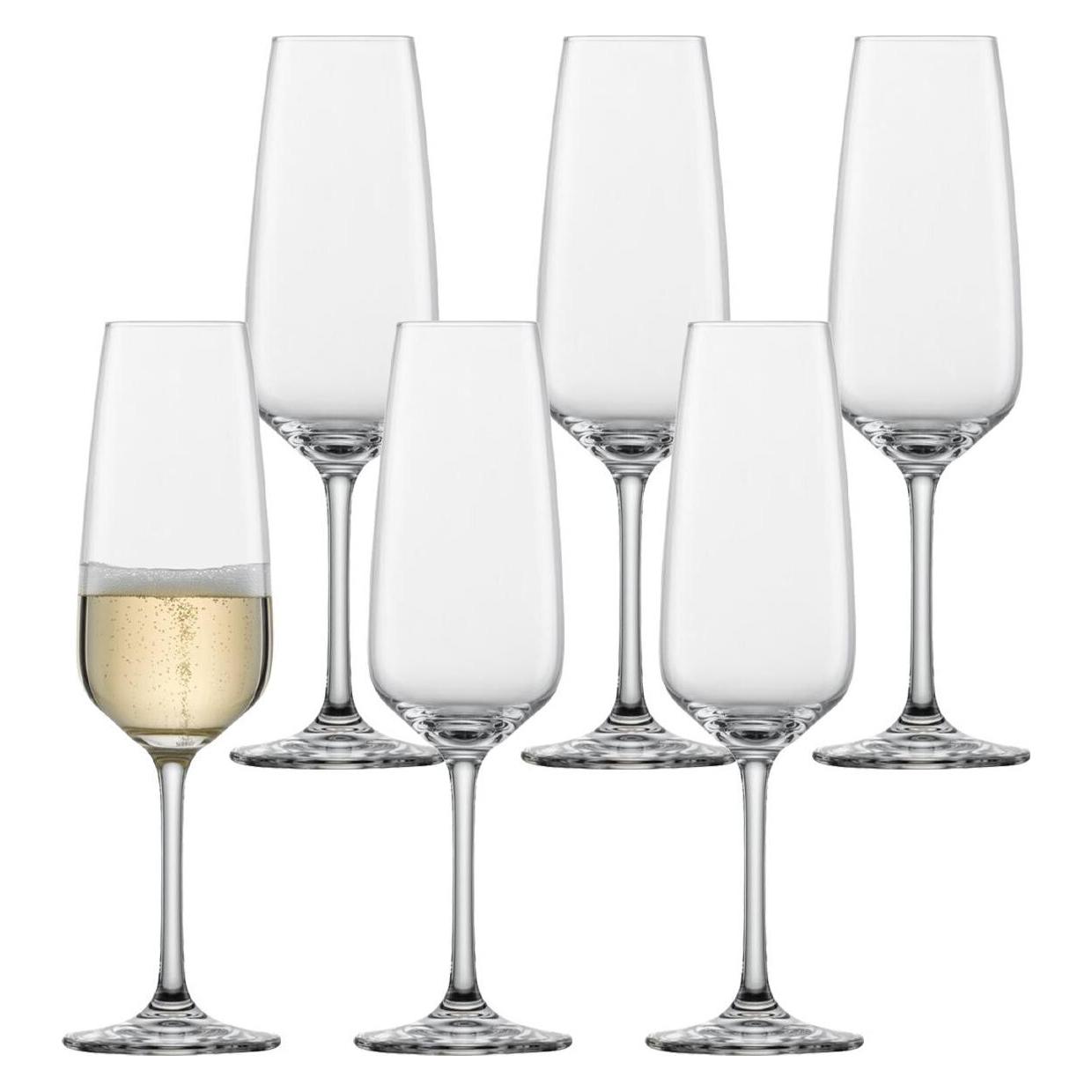 Schott Zwiesel Taste Sektgläser (28.30 cl, 6 Gläser, Sektgläser) (115674) Mindestbestellmenge: 6 Stück