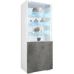 VITRINE Granada Beton Dunkel Optik